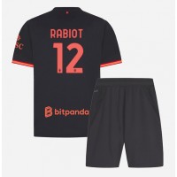 AC Milan Adrien Rabiot #12 Kolmas Peliasu Lasten 2026-27 Lyhythihainen (+ Lyhyet housut)